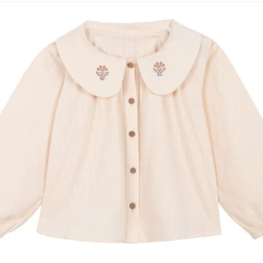 Birinit Petite Embroidered Girls Shirt